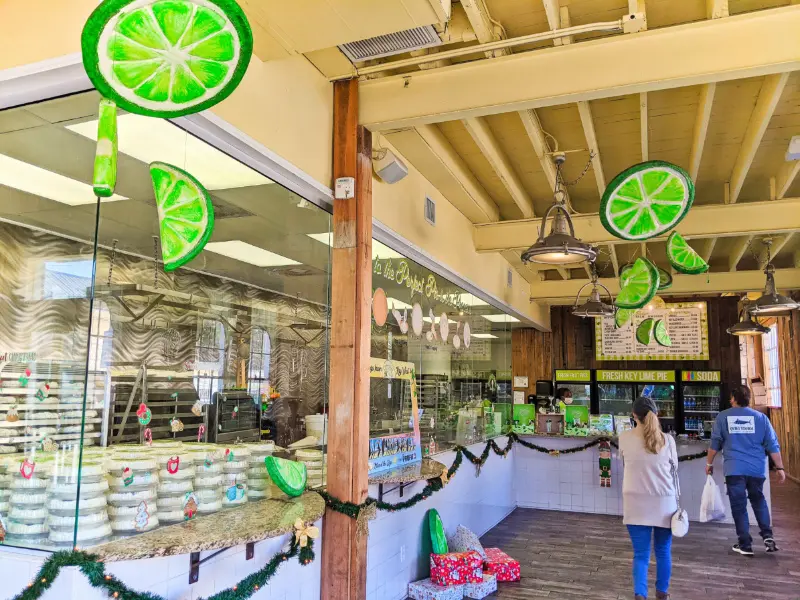 Interior of Key Lime Pie Factory in Key West Florida Keys 2020 1