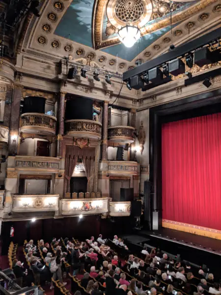 Interior of Theatre Royal Drury Lane Covent Garden London 1