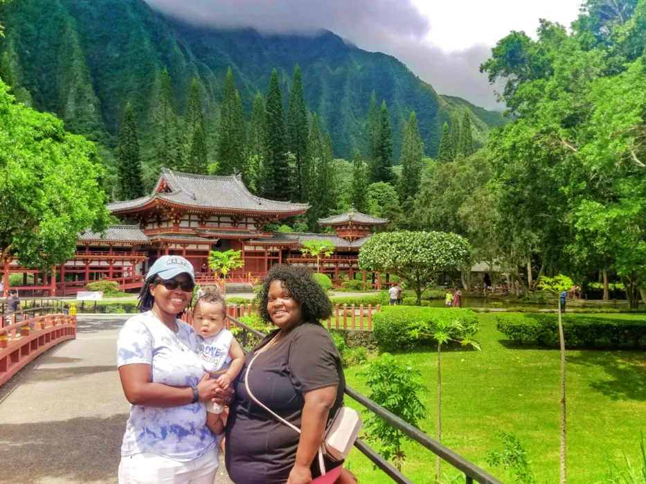 ItzAFamilyThing at Byodo-In Temple Oahu Hawaii 1