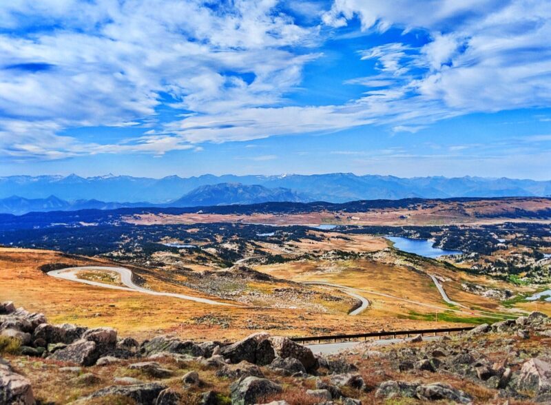 Jack knife turns on Beartooth Highway Yellowstone Country Montana 5 (2)