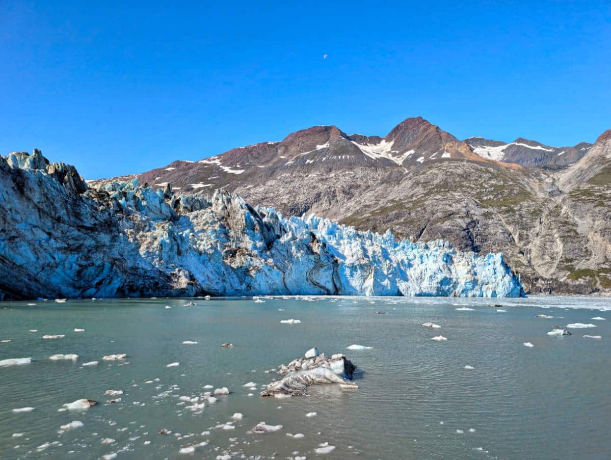 Johns Hopkins Glacier in Glacier Bay National Park Alaska 2