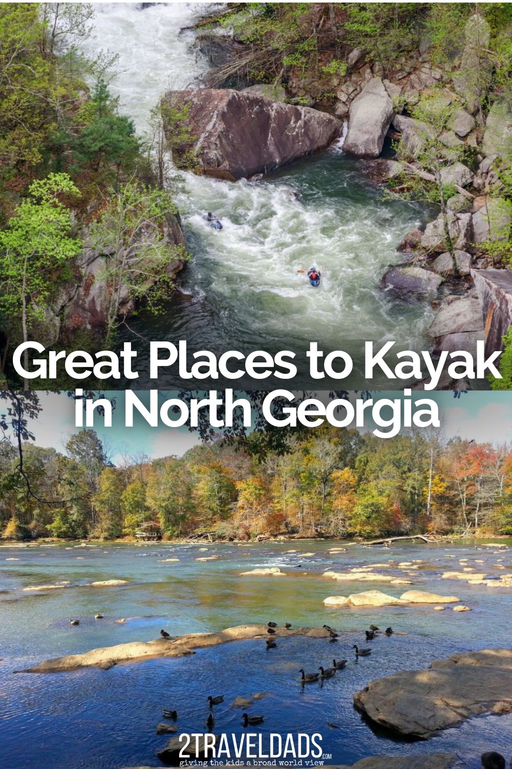 If you want to Kayak in North Georgia, you will have plenty of places to choose from. This includes state parks near Atlanta, river gorges in the Appalachians, and even floating down the Chattahoochee River. These are our top picks for kayaking and paddling in northern Georgia.