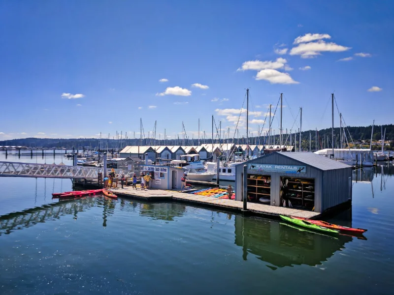 Kayak Rentals in Marina Poulsbo Washington 1