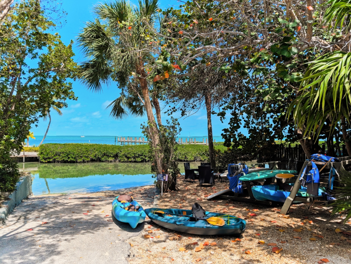 Kayaks at Casa Morada Resort Islamorada Florida Keys 1