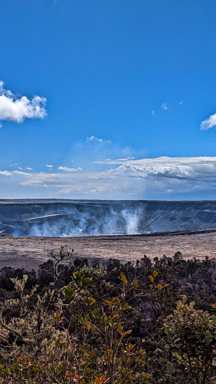 Kilauea Crater in Hawaii Volcanoes National Park