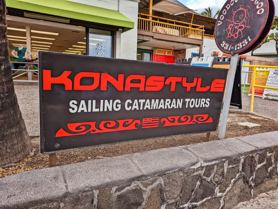 Kona Style Snorkeling Co Sign Kailua Kona Big Island Hawaii 1
