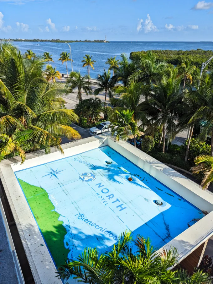 Lagoon View from 24 North Hotel Key West Florida Keys 1