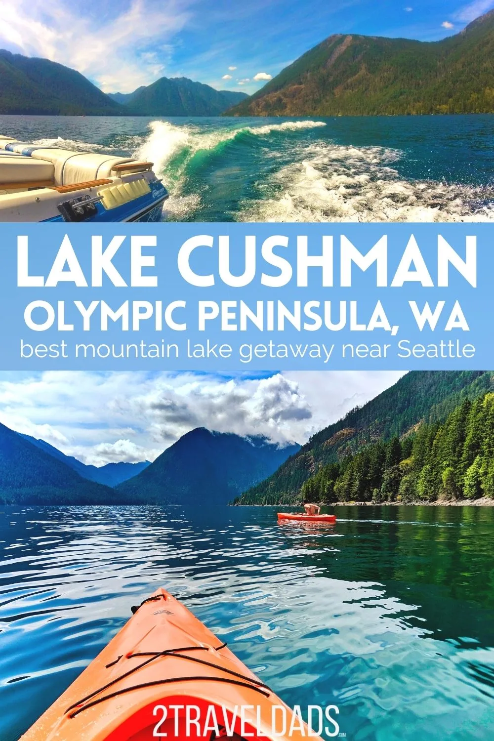Lake Cushman on the Olympic Peninsula is basically the Tahoe of the noth: warm water, beautiful setting, and so much family fun! Everything you need to know from best things to do at Lake Cushman to camping and vacation rentals near the lake.