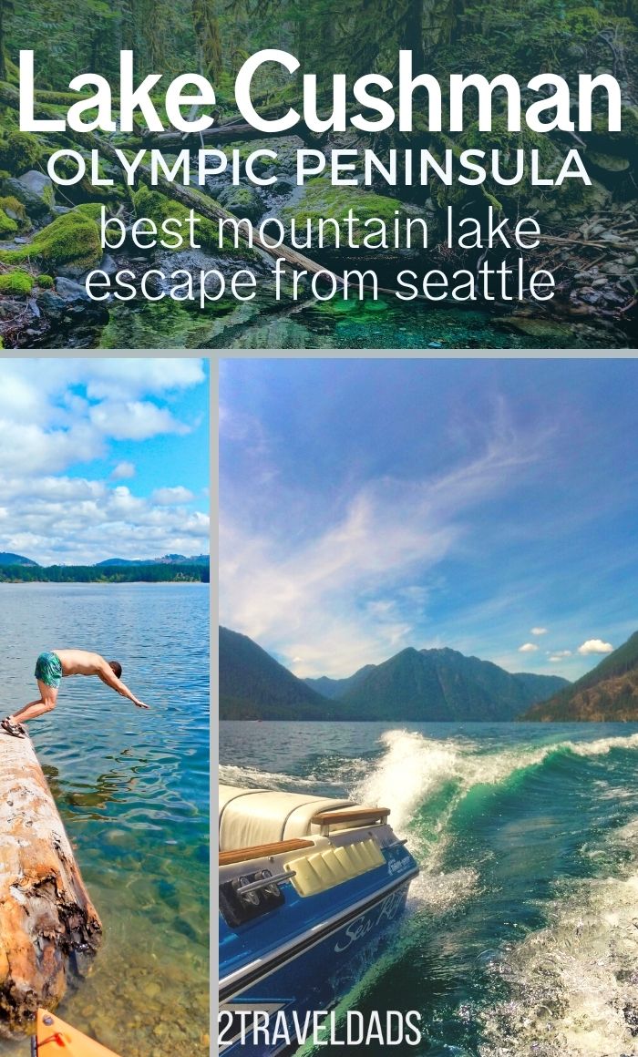 Lake Cushman on the Olympic Peninsula is basically the Tahoe of the noth: warm water, beautiful setting, and so much family fun! Everything you need to know from best things to do at Lake Cushman to camping and vacation rentals near the lake.