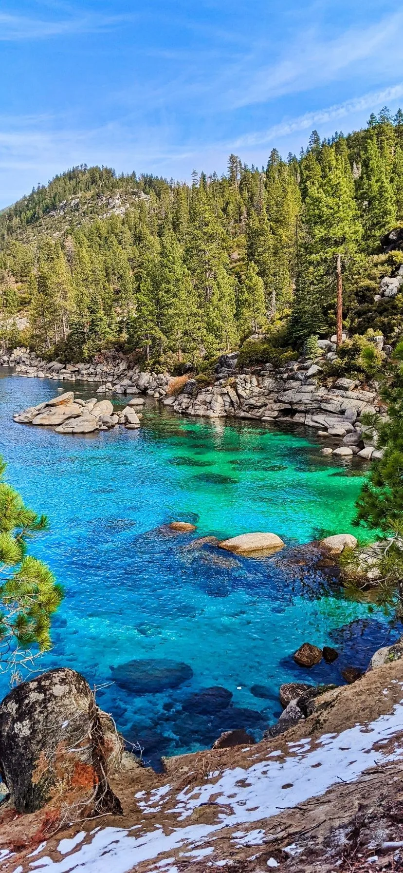 Lake Tahoe on California National Parks Road Trip