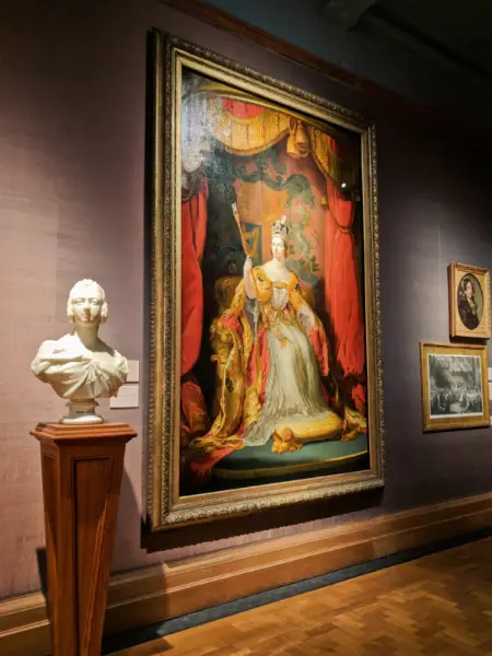 Large Painting of Queen Victoria National Portrait Gallery London 1