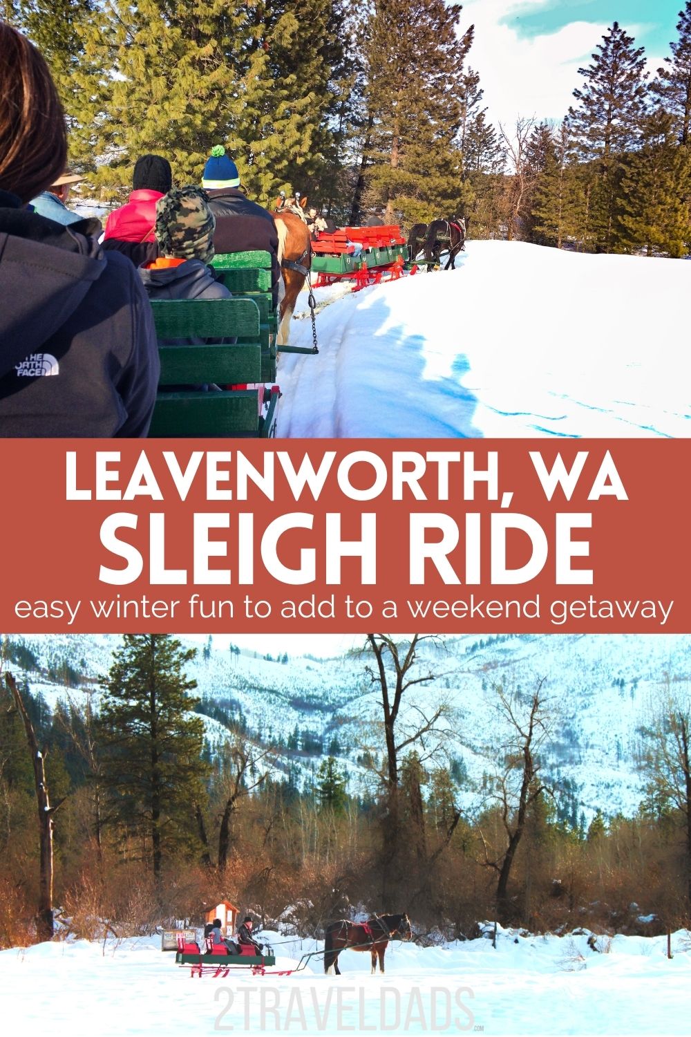 A sleigh ride is the perfect addition to a trip to Leavenworth, Washington. See what to expect and how to plan for getting out on the snow with kids during the Pacific Northwest winter.