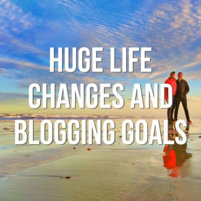 Working hard and planning brings big blogging goals to life. We've lined everything up and now HUGE life changes are happening! #goals #blogging