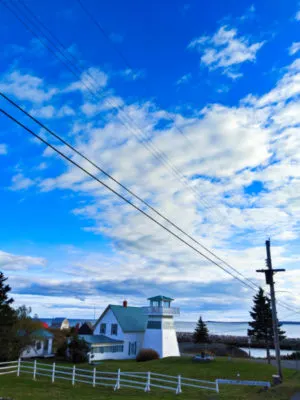 Lighthouse in Blue Rocks South Shore Nova Scotia 2