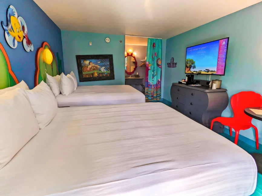 Little Mermaid Hotel Room at Art of Animation Resort Walt Disney World 2