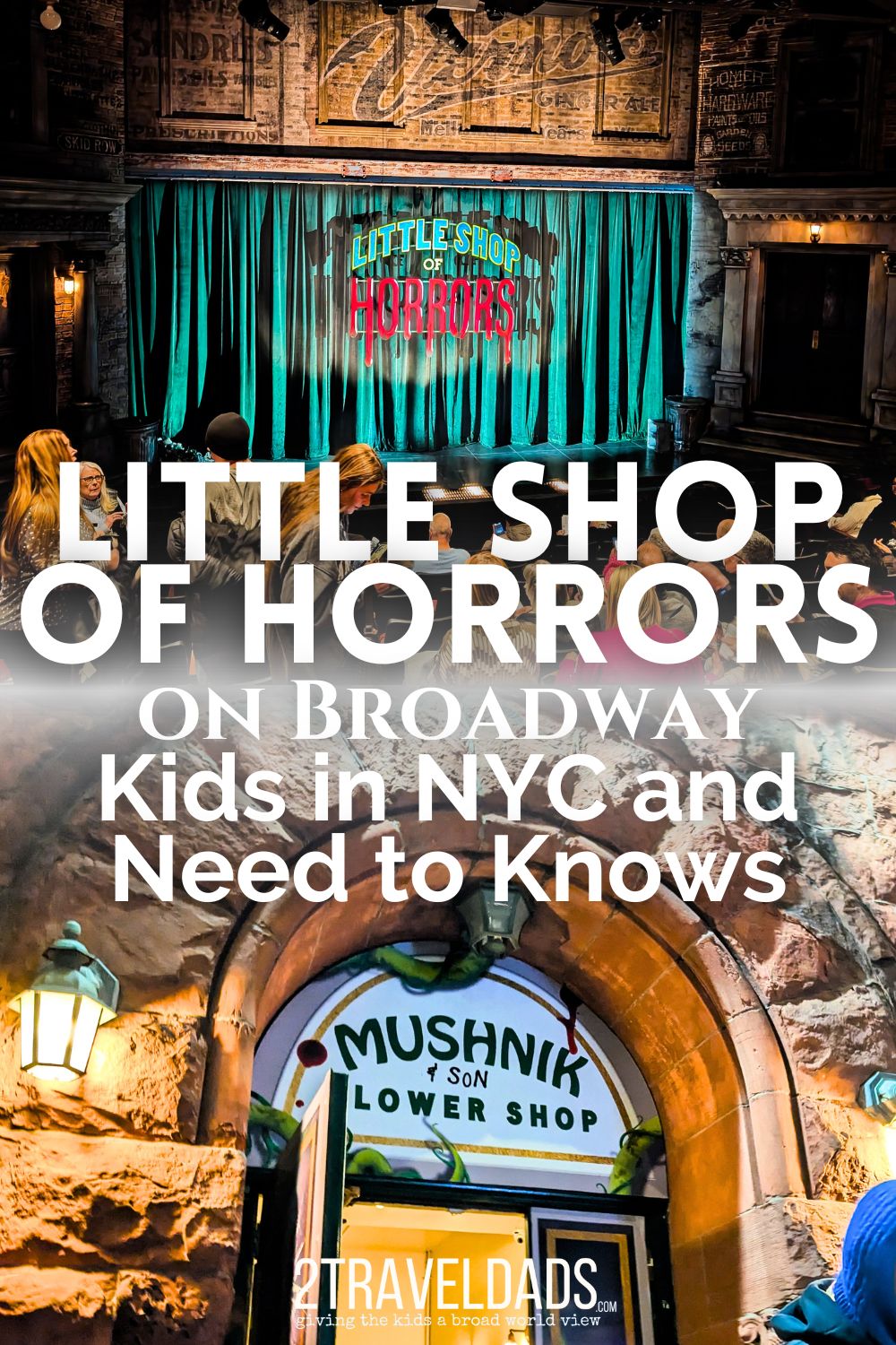 This might be surprising, but Little Shop of Horrors on Broadway is really great to see with kids, and not just because of the talking monster plant. See what makes this is great show for all ages and our tips for having the best experience at Little Shop of Horrors and the West Side Theater in New York City.