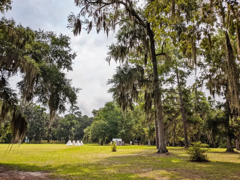 Living History Reenactment at Fort Morris Historic Site Coastal Georgia 1