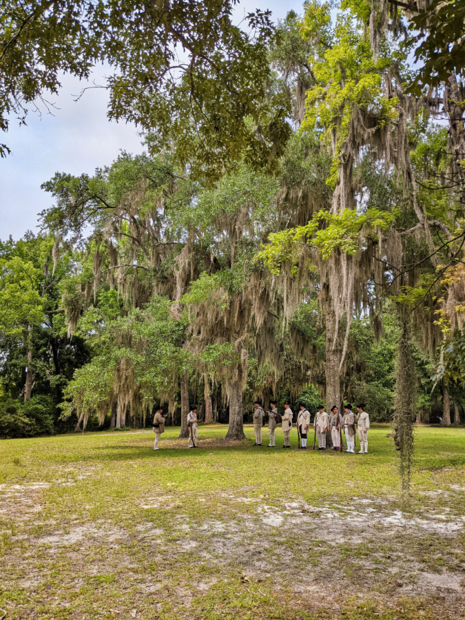 Living History Reenactment at Fort Morris Historic Site Coastal Georgia 2