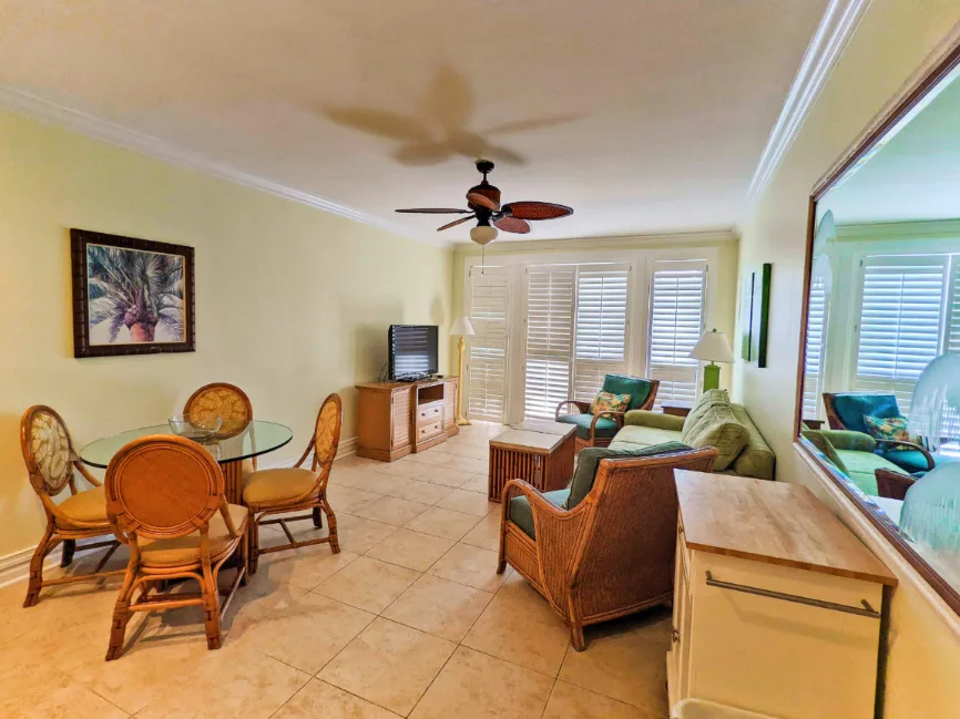 Living Room at Coconut Beach Resort Hotel Key West Florida Keys 1