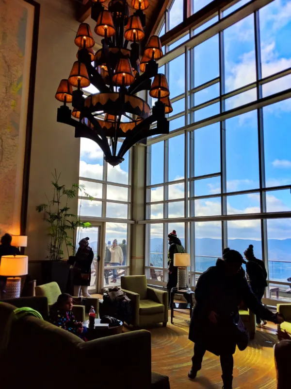 Lodge Lobby at Amicalola Falls State Park Georgia 7