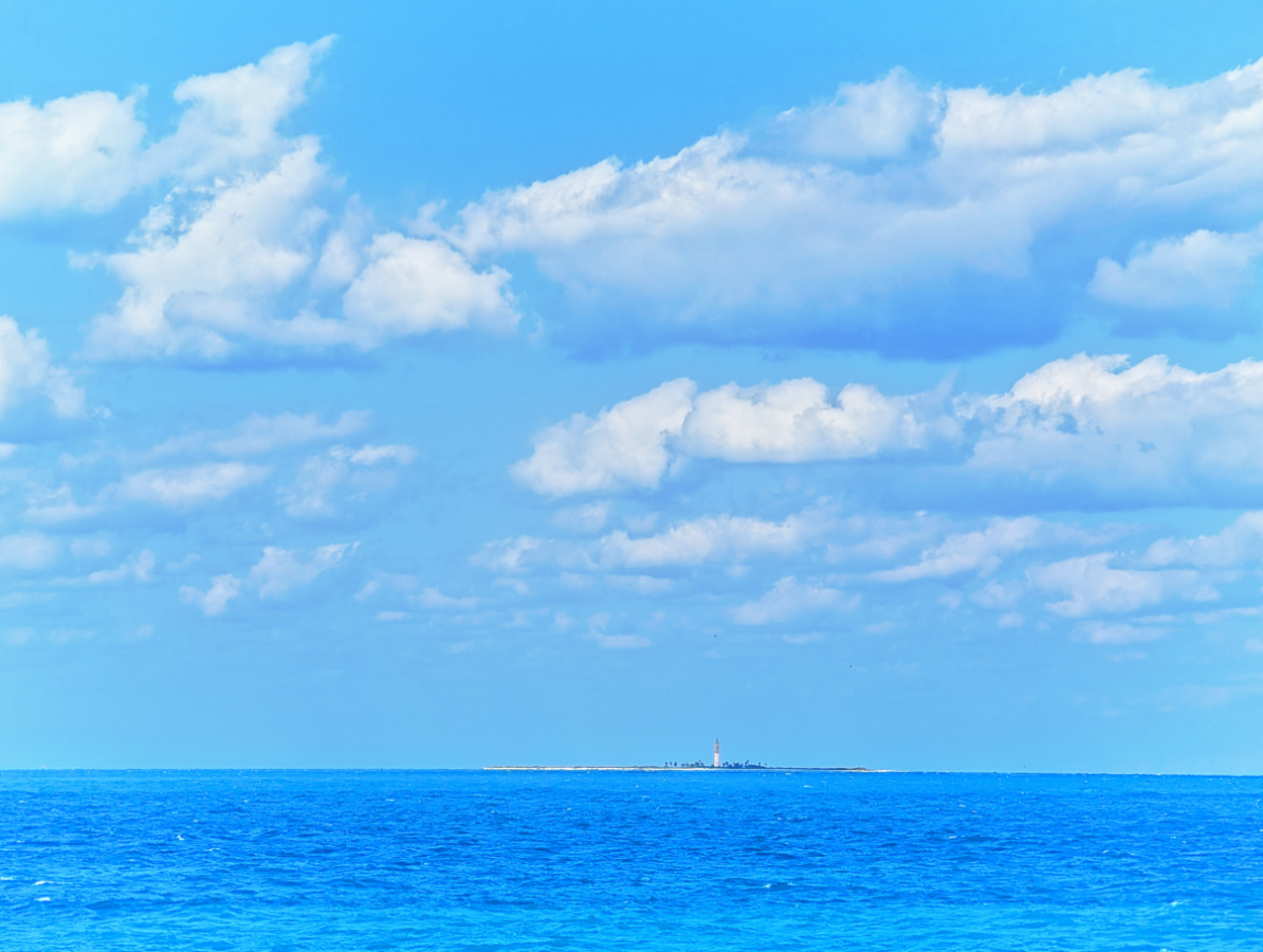 Loggerhead Key Lighthouse from Yankee Freedom Boat to Dry Tortugas National Park Key West Florida Keys 1