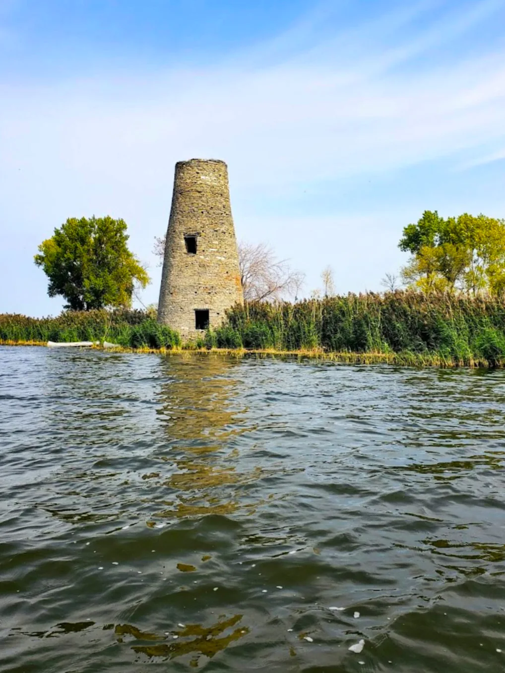 Longtail Point Lighthouse Ruins Green Bay Wisconsin 1