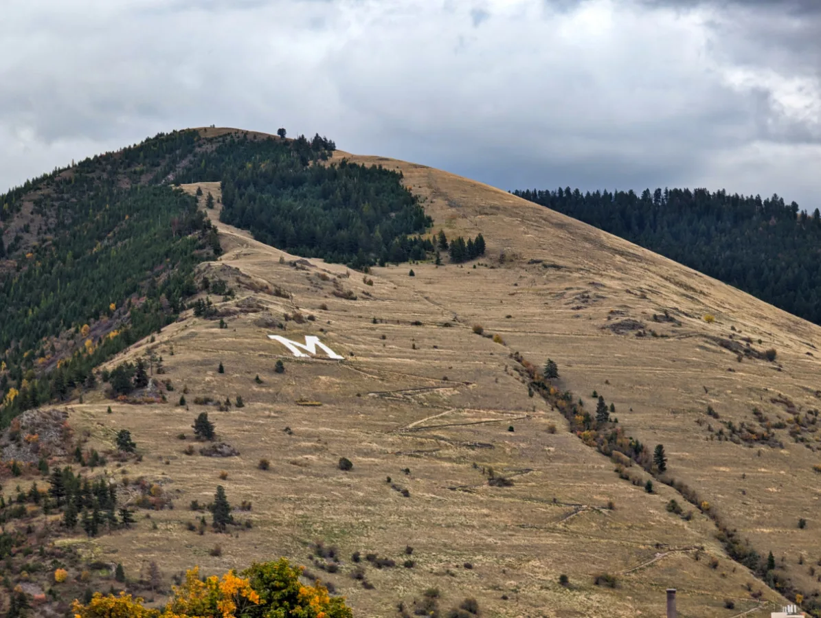 M Mountain Hiking Trail Missoula Montana 2