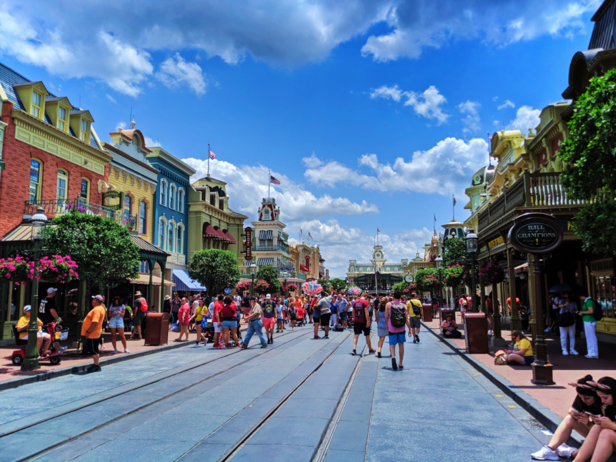 Main Street USA Magic Kingdom Disney World Florida 1