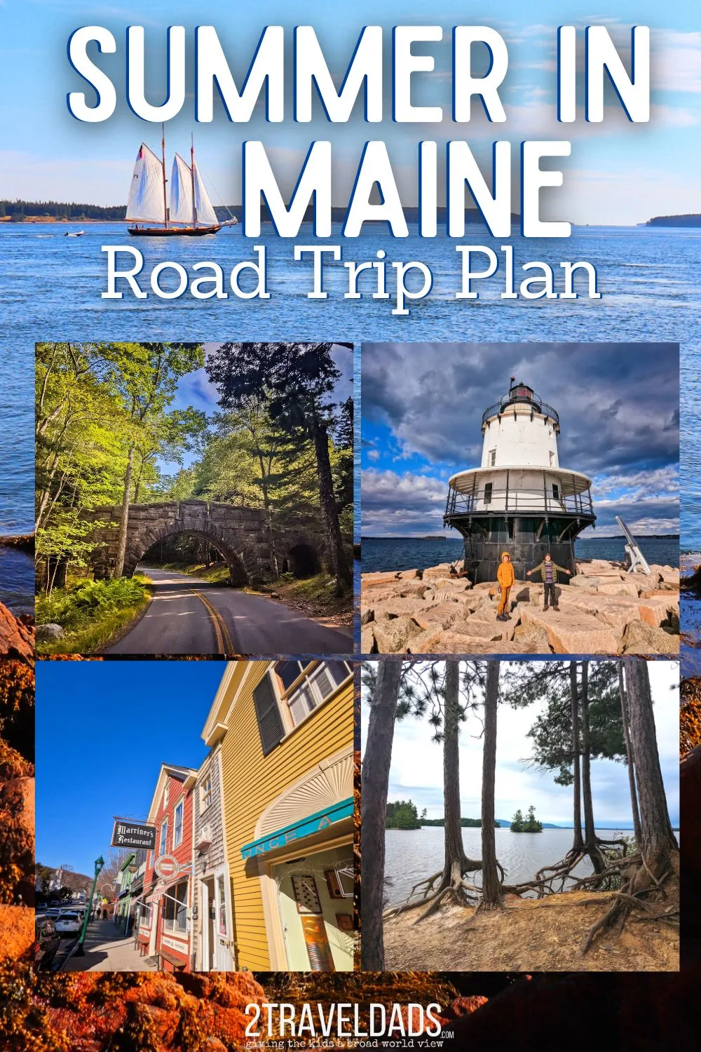 Maine in summer is the perfect time for a road trip. This fun Maine road trip goes from Portland to the Highlands to Acadia National Park and the lobster towns of MidCoast Maine. Great trip with kids or on your own!