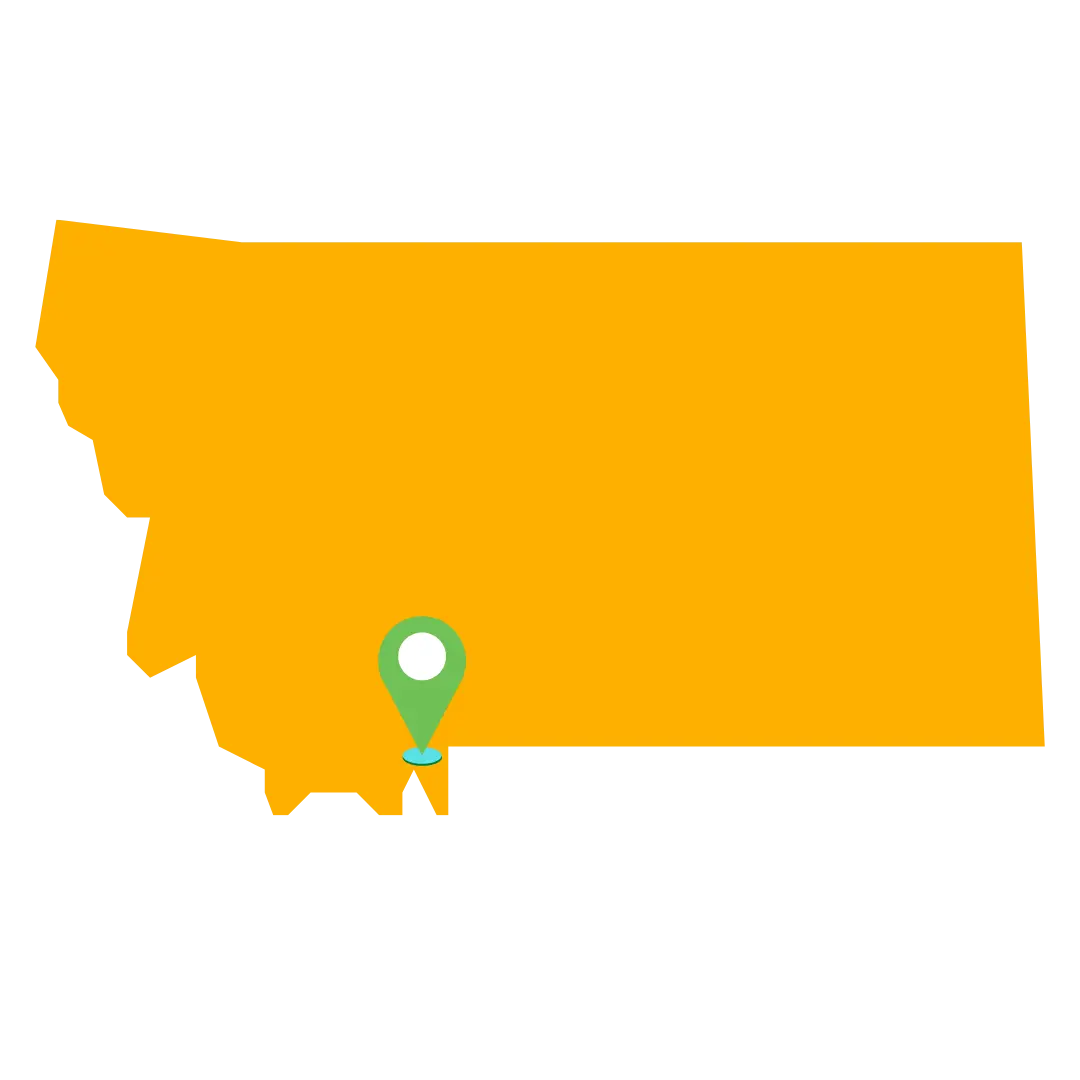 Map of Big Sky Montana