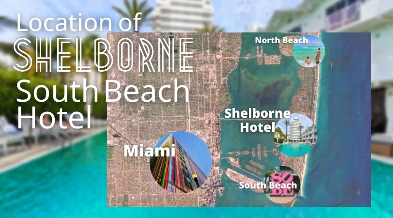 Map of Shelborne South Beach Hotel