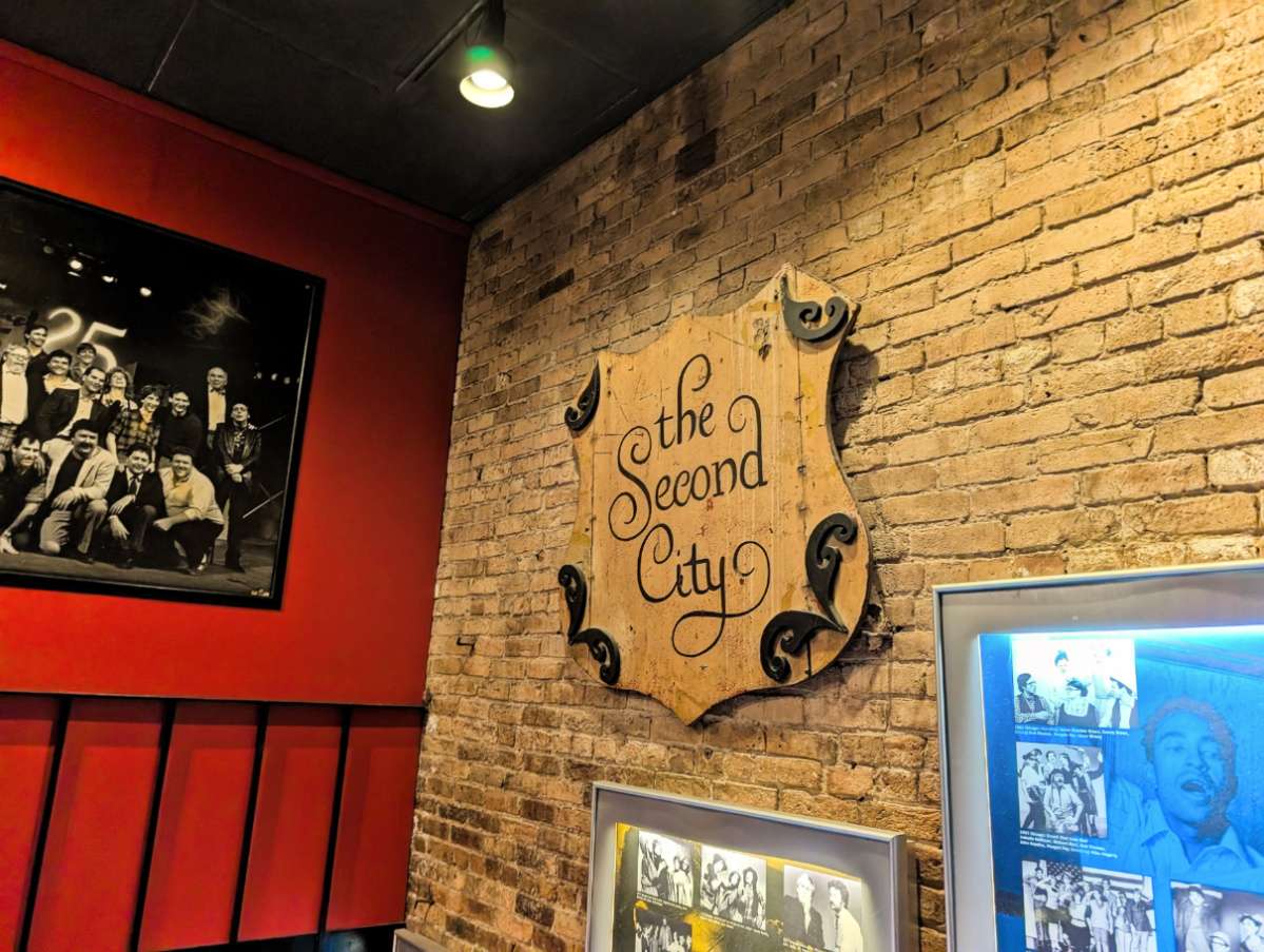 Memorabilia in Second City Theater Chicago Illinois 1
