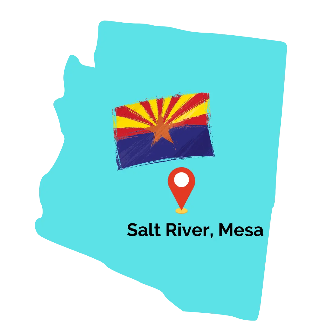 Mesa Arizona Kayak Spots Maps