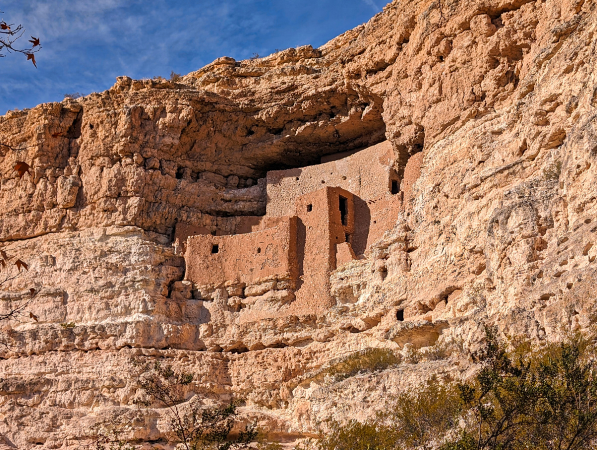 Montezuma Castle National Monument Verde Valley Arizona 1