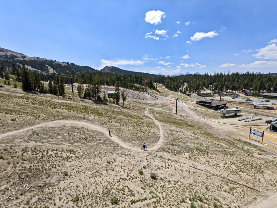 Mountain Biking at Mammoth Mountain Resort Gondola Mammoth Lakes California 1