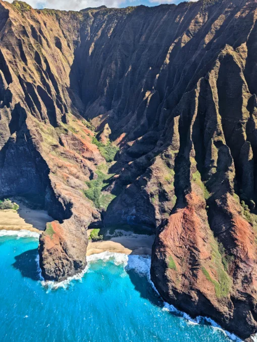 Na Pali Coast from Air Kauai Doors Off Helicopter Tour Kauai Hawaii 2