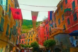 Narrow Street in Manarola Cinque Terre Italy 2e