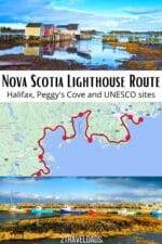 The best fall road trip we've done to date has been around Nova Scotia, and particularly the south shore along the Nova Scotia Lighthouse Route. Colorful towns and epic coastal wilderness make it unique and gorgeous.