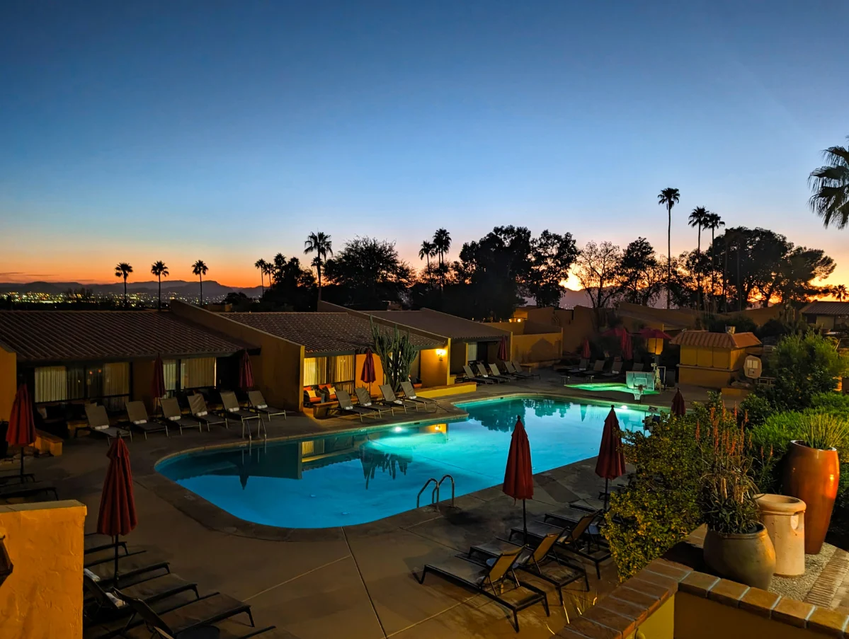 Oasis Swimming Pool at Westward Look Resort Tucson Arizona 1