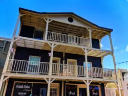 Old buildings in downtown Clarksville Georgia 1