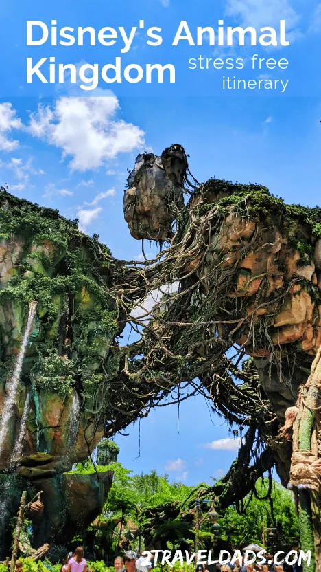 Disney's Animal Kingdom itinerary: one day plan and tips for dining, best safari times, guide to Pandora and which shows are best to save time and cool off. #Disney #disneyworld #animalkingdom #travel #itinerary