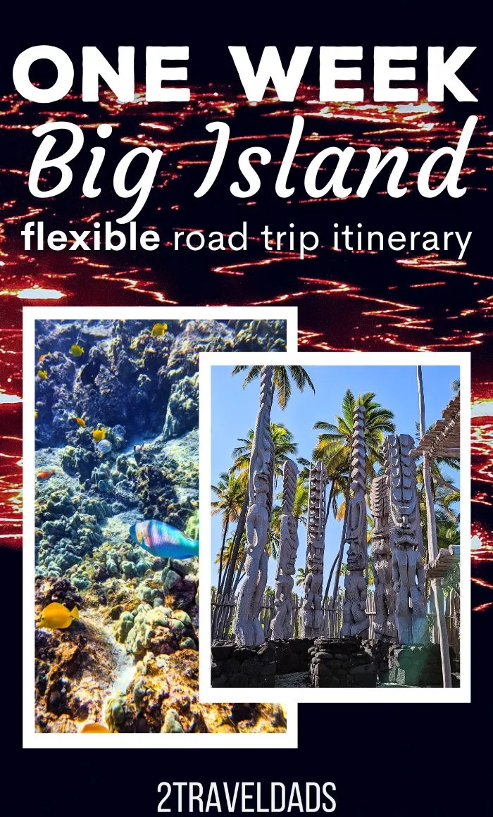 This easy and unique Big Island itinerary is perfect for a road trip on the most unusual of the Hawaiian Islands. From Hawaii Volcanoes National Park to swimming in waterfalls, chocolate farms to swimming with manta rays, this Big Island travel plan has it all.