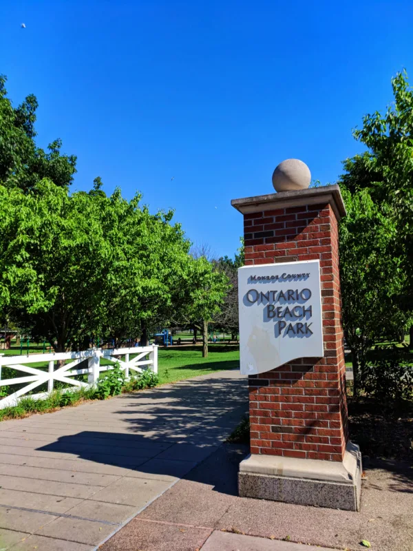 Ontario Beach Park at Port of Rochester on Lake Ontario Rochester New York 1