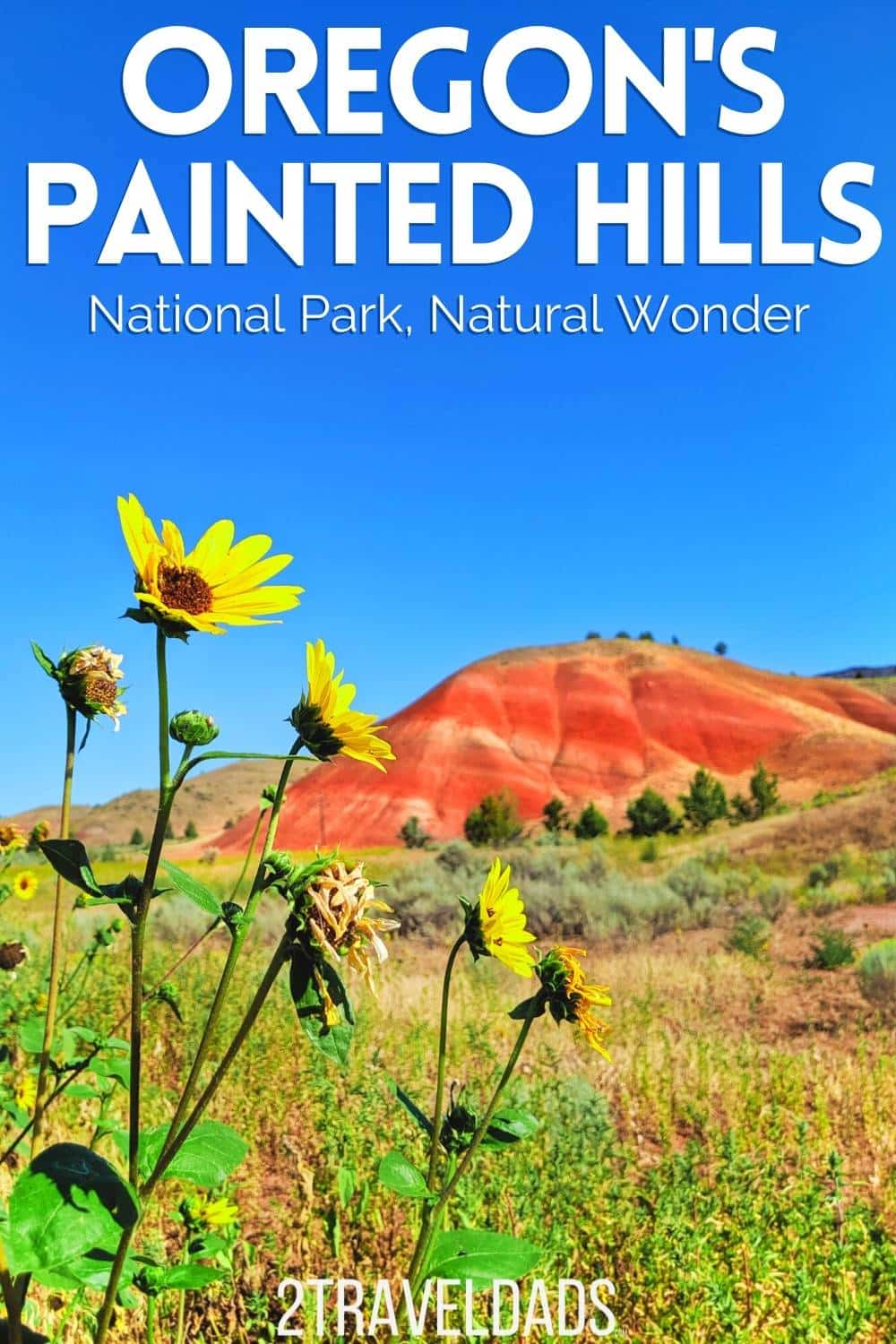 Oregon's Painted Hills are a unique natural wonder. See how to get there, when to visit, where to stay, and hiking trails at John Day Fossil Beds National Monument. Most incredible National Park in Oregon.