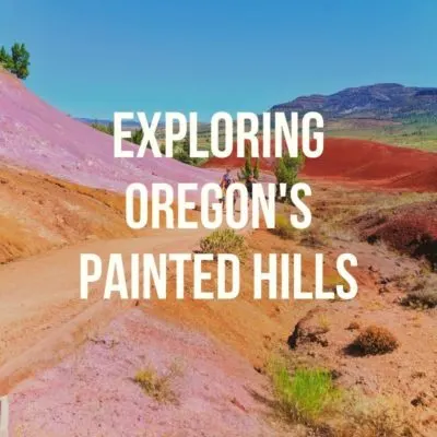 Podcast episode about exploring the Painted Hills of Central Oregon. A day trip from Bend or a weekend getaway, the views, the hiking and the geology make a unique National Park site and easy trip for any traveler.