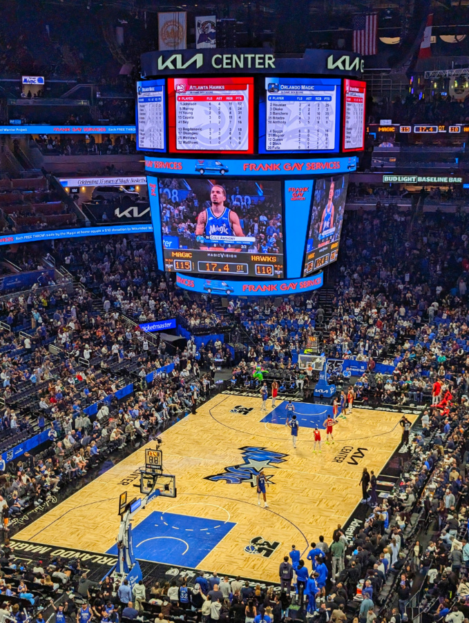 Orlando Magic NBA Basketball in Orlando Florida 1