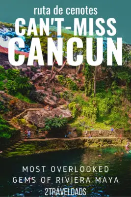 These are the best cenotes near Cancun and Tulum; swimming holes and cave exploring you HAVE TO add to your Mexico vacation. Incredible Yucatan experiences. #Mexico #Caribbean #Cancun #tropical