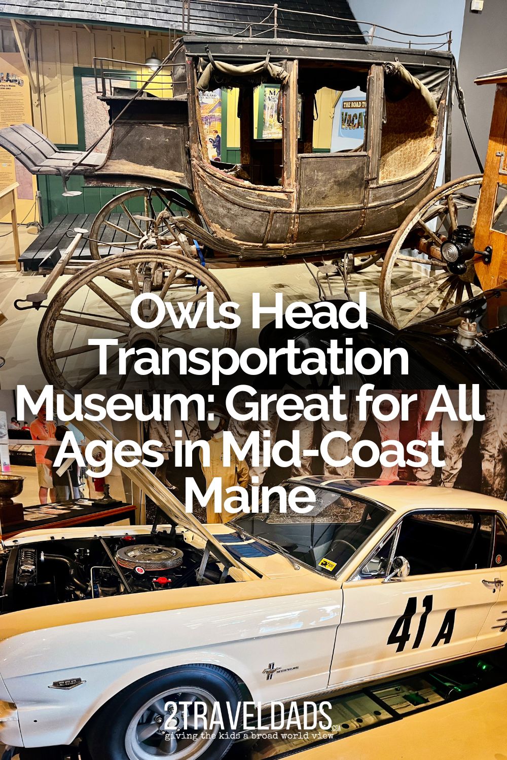 The Owls Head Transportation Museum is a great stop near Rockland on a Maine road trip. From vintage cars to bicycle history, Owls Head has fascinating exhibits for all ages.