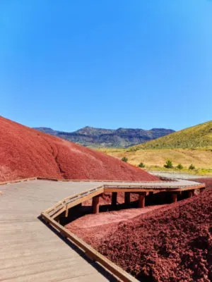 Painted Cove trail Painted Hills John Day Fossil Beds NM Oregon 6b