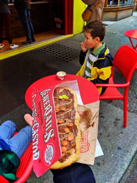 Peanut Butter Beavertails downtown Victoria BC 1